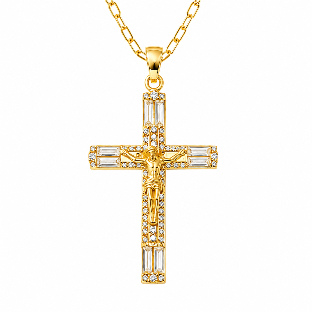 Cruz Sagrada - Collar Cristiano Fidelia