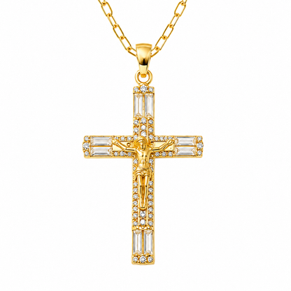 Cruz Sagrada - Collar Cristiano Fidelia