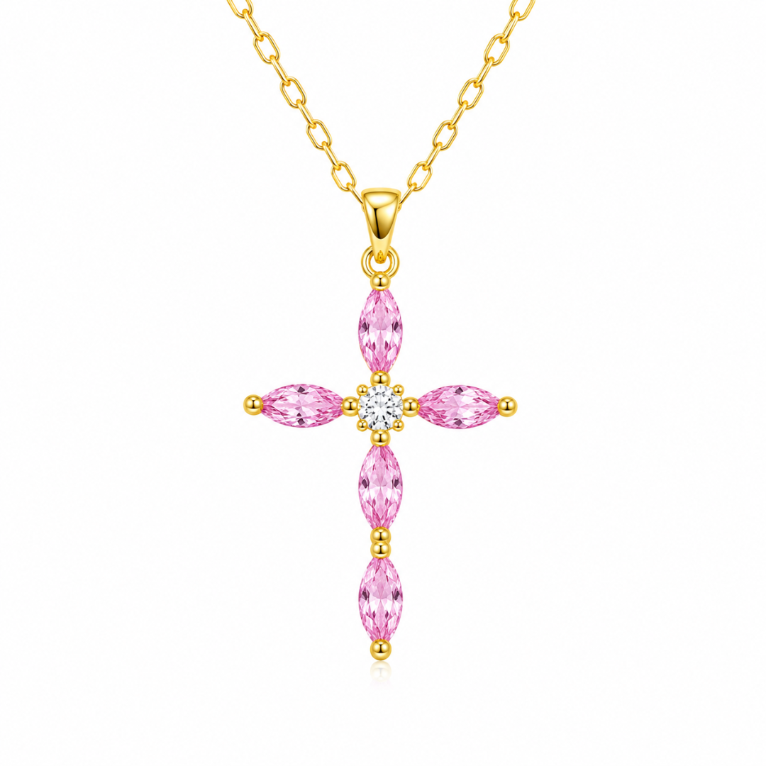 Cruz Sagrada - Collar Cristiano Fidelia