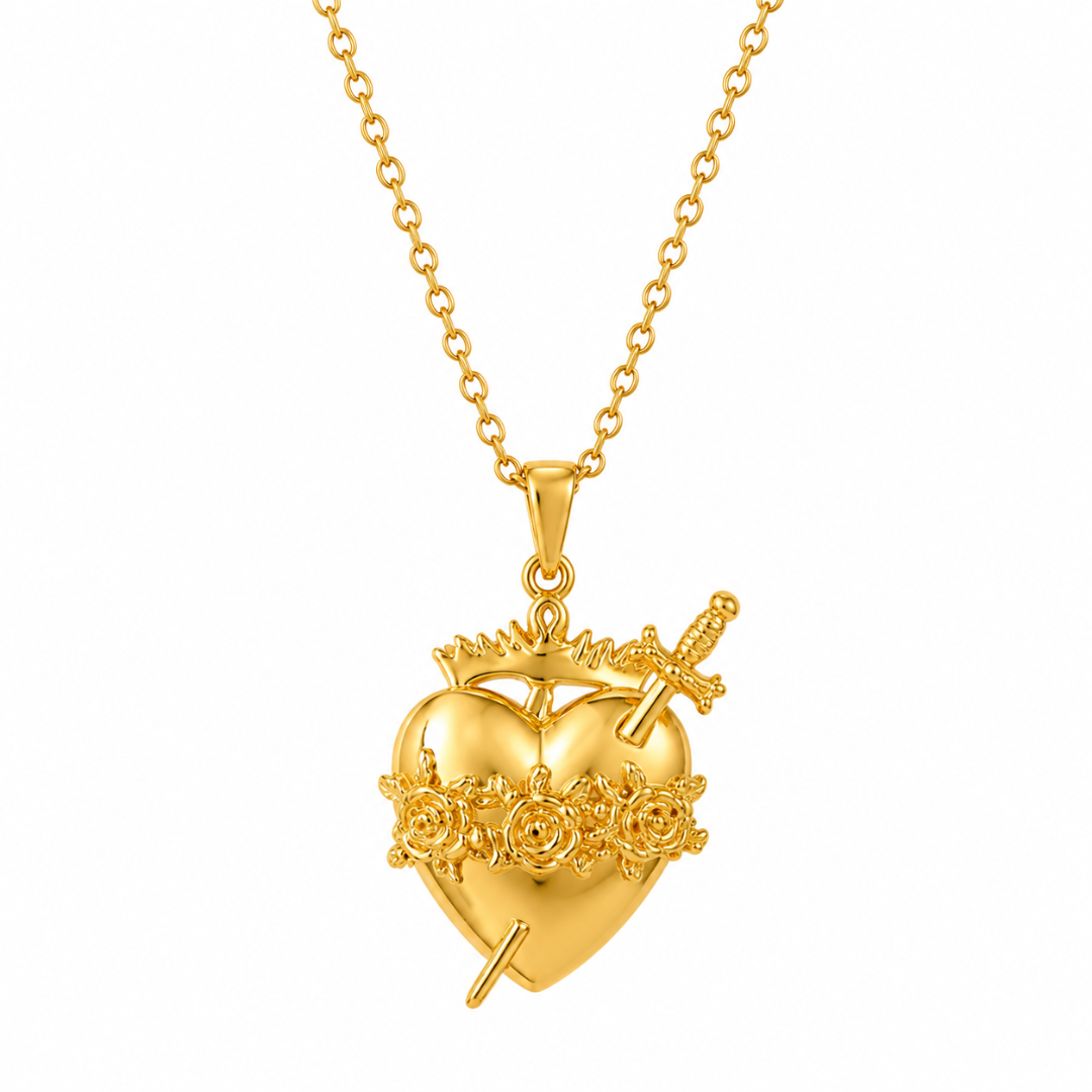 Corazón Sagrado - Collar Cristiano Fidelia